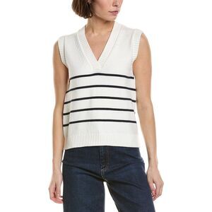 Max Mara Womens  Scafati Knitted Top, White